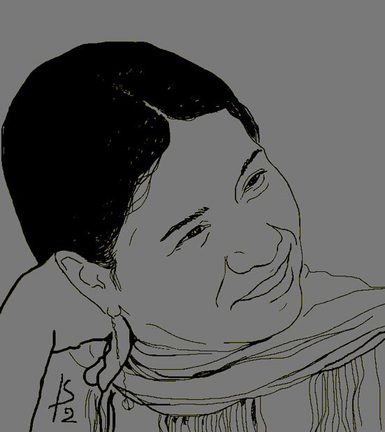 Artist Toumadr, Iman Shaggag, 2012, digital drawing
