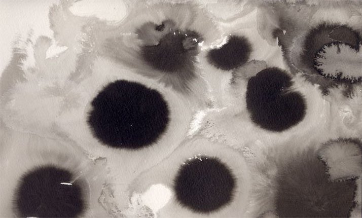 Untitled, Iman Shaggag, 2010, Sumi ink on paper